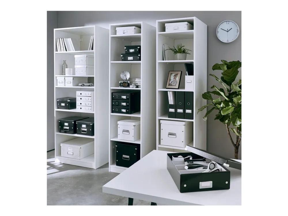 Leitz Click & Store WOW Small opbevaringsboks, 84% recirkuleret karton Sort