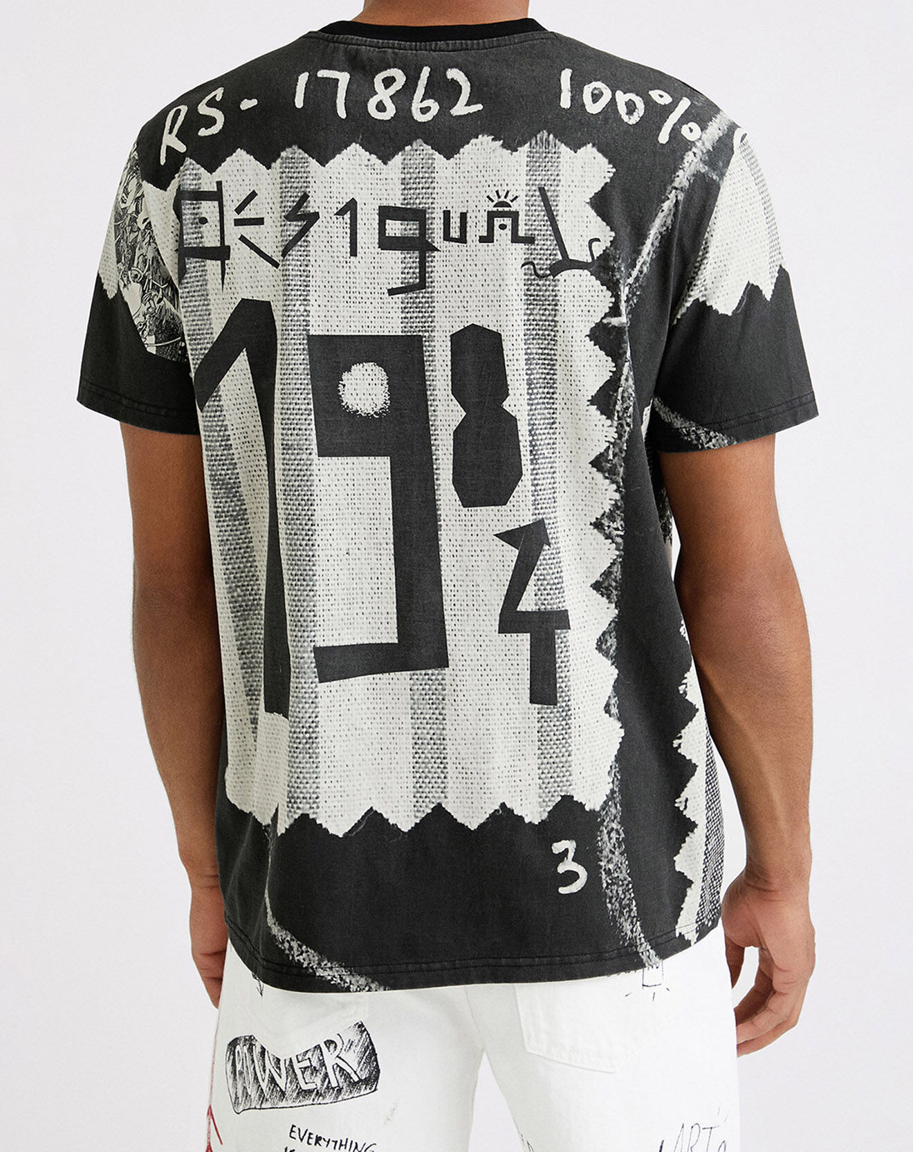 Desigual T-Shirt Emilio gris foncé