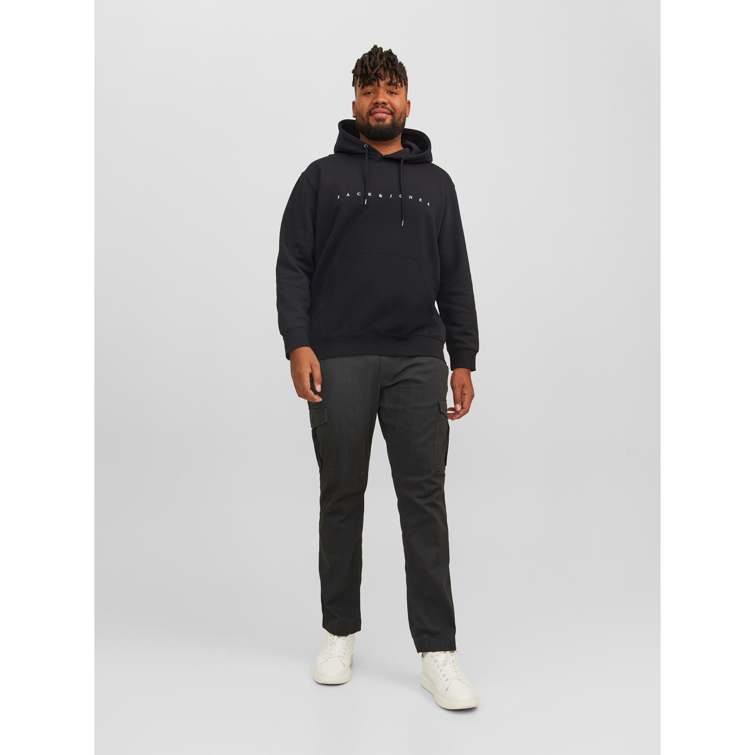 Jack and Jones Jack Star Sweat Hoodie Mens Plus Size