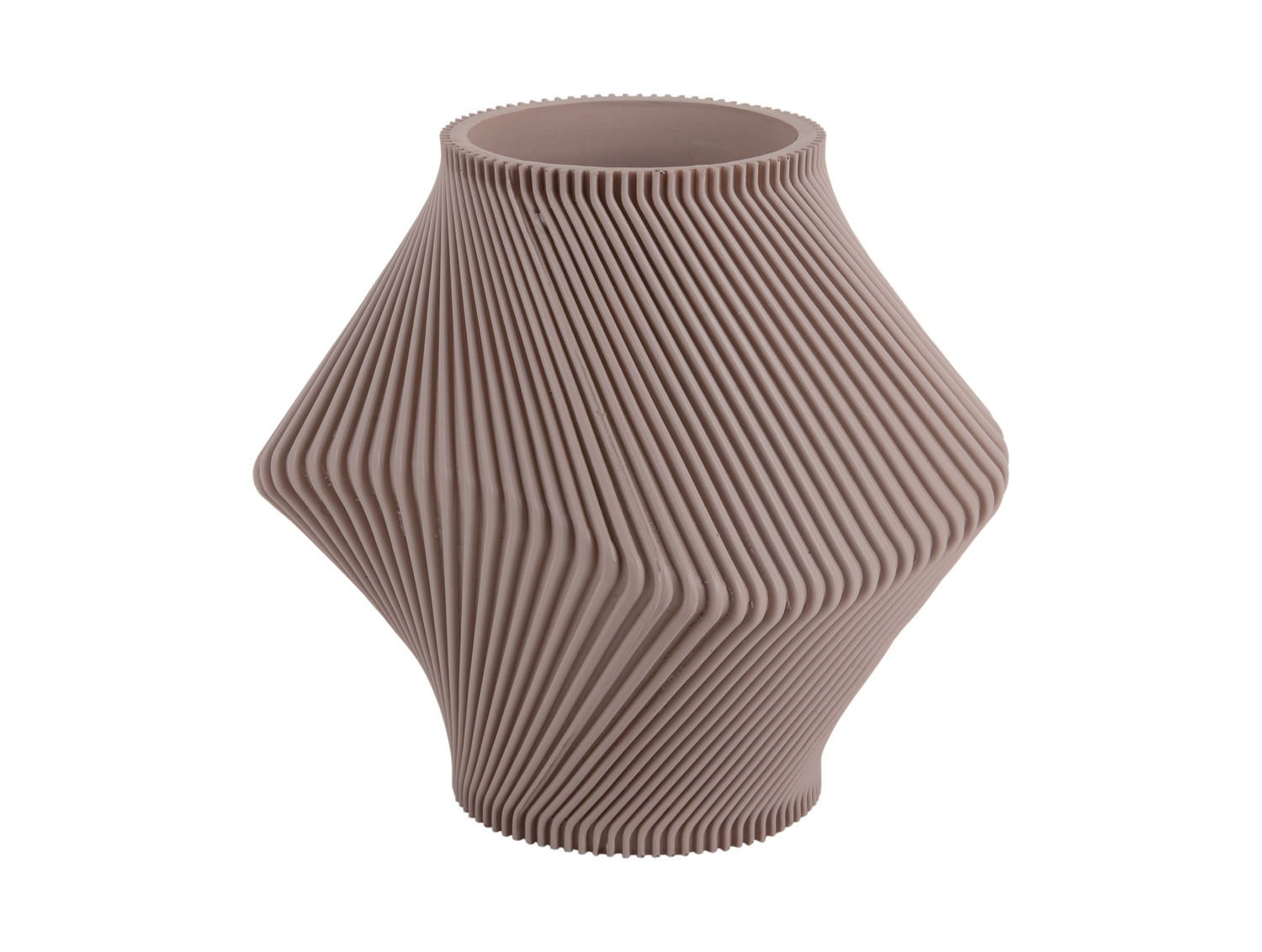 Vaas Twisted Rib - Warmgrijs