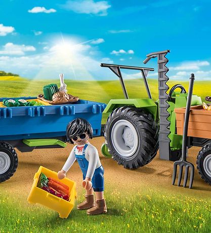 Playmobil Country - Traktor m. Trailer - 71249 - 42 Teile