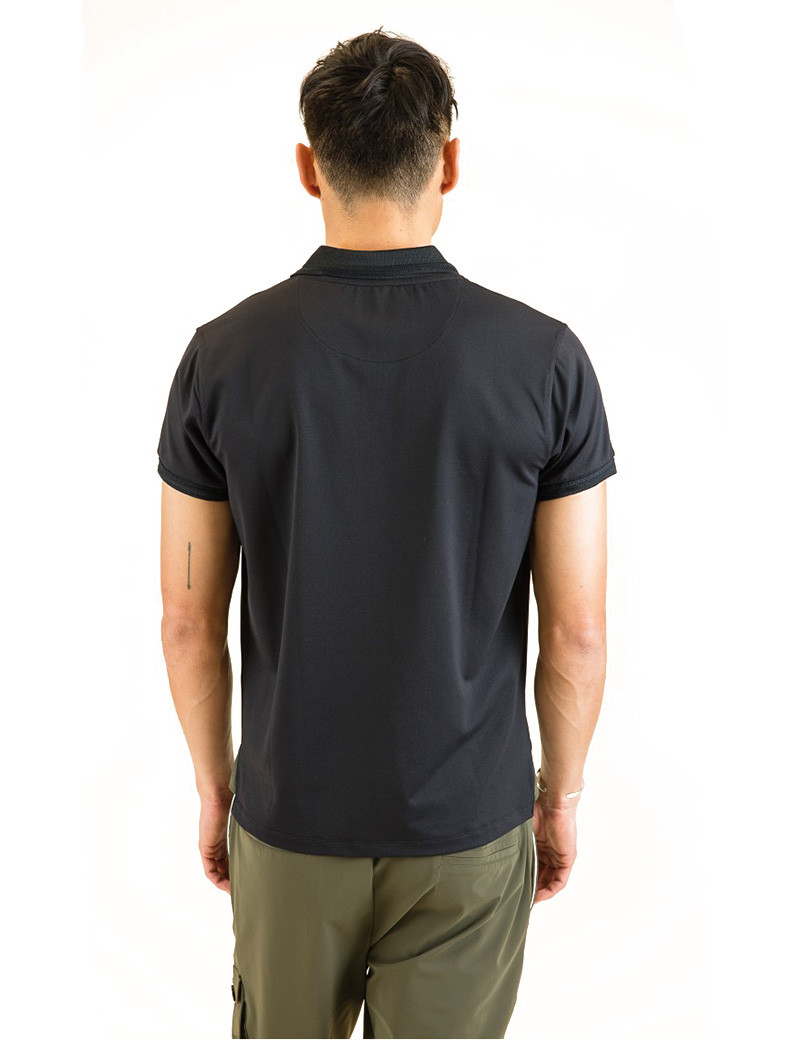 HBT MAN  - POLO ROCK NOIR