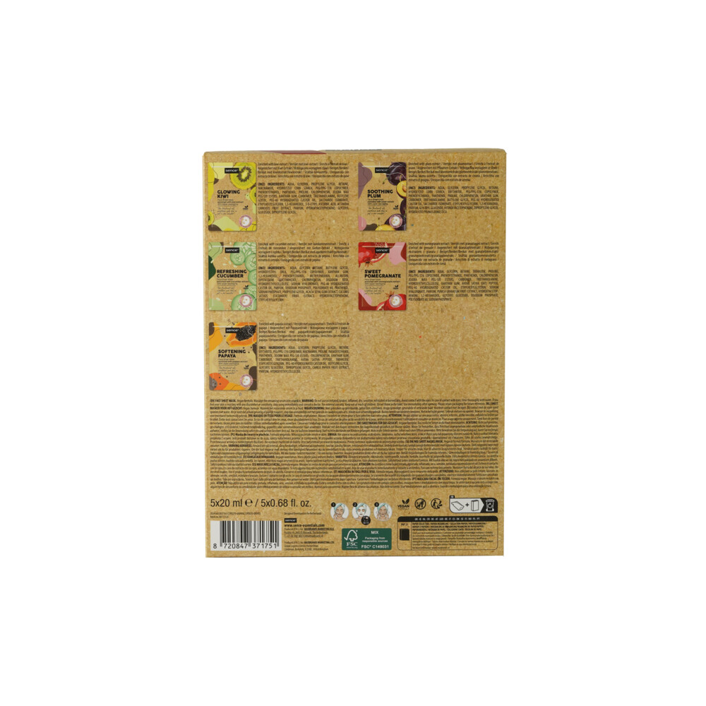 Sence Collection Gezichtsmaskers Kit Geschenkset Planet Love 5-delig1 set