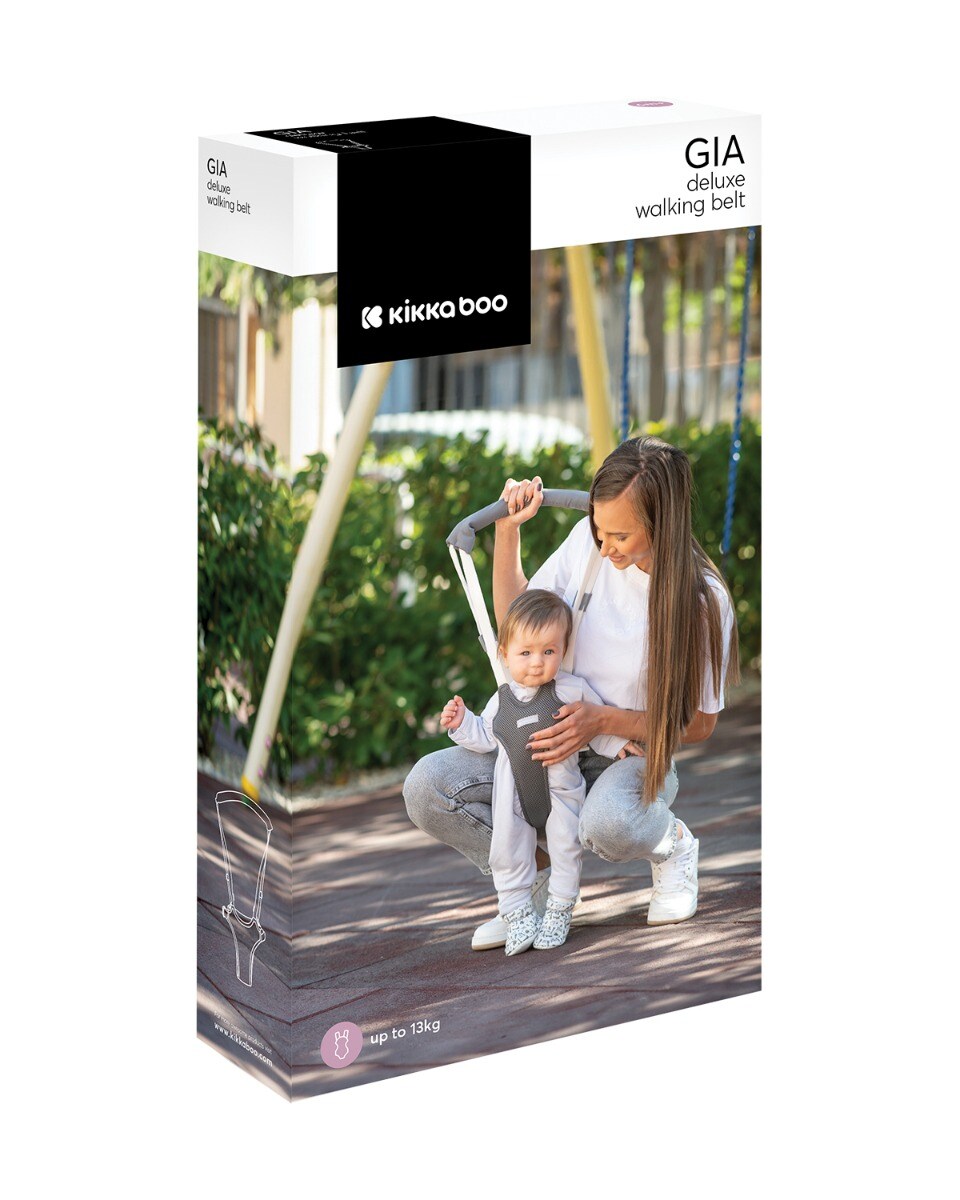 Kikkaboo Babylaufgurt Gia Kinder-Sicherheitsgurt einstellbare Gurtlänge beige
