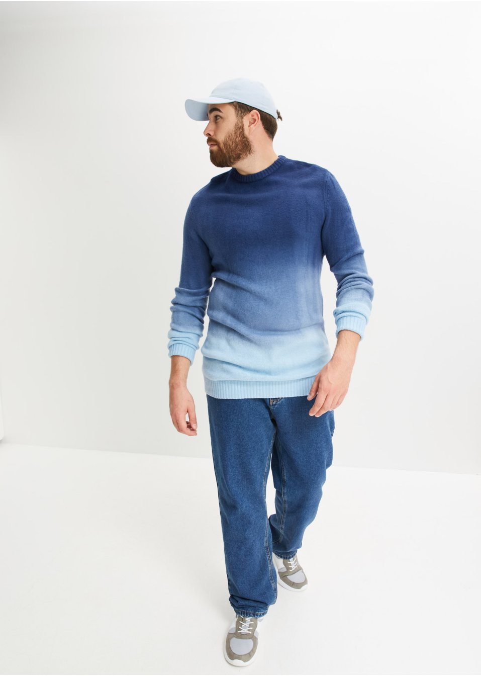 Pull à dégradé de couleur