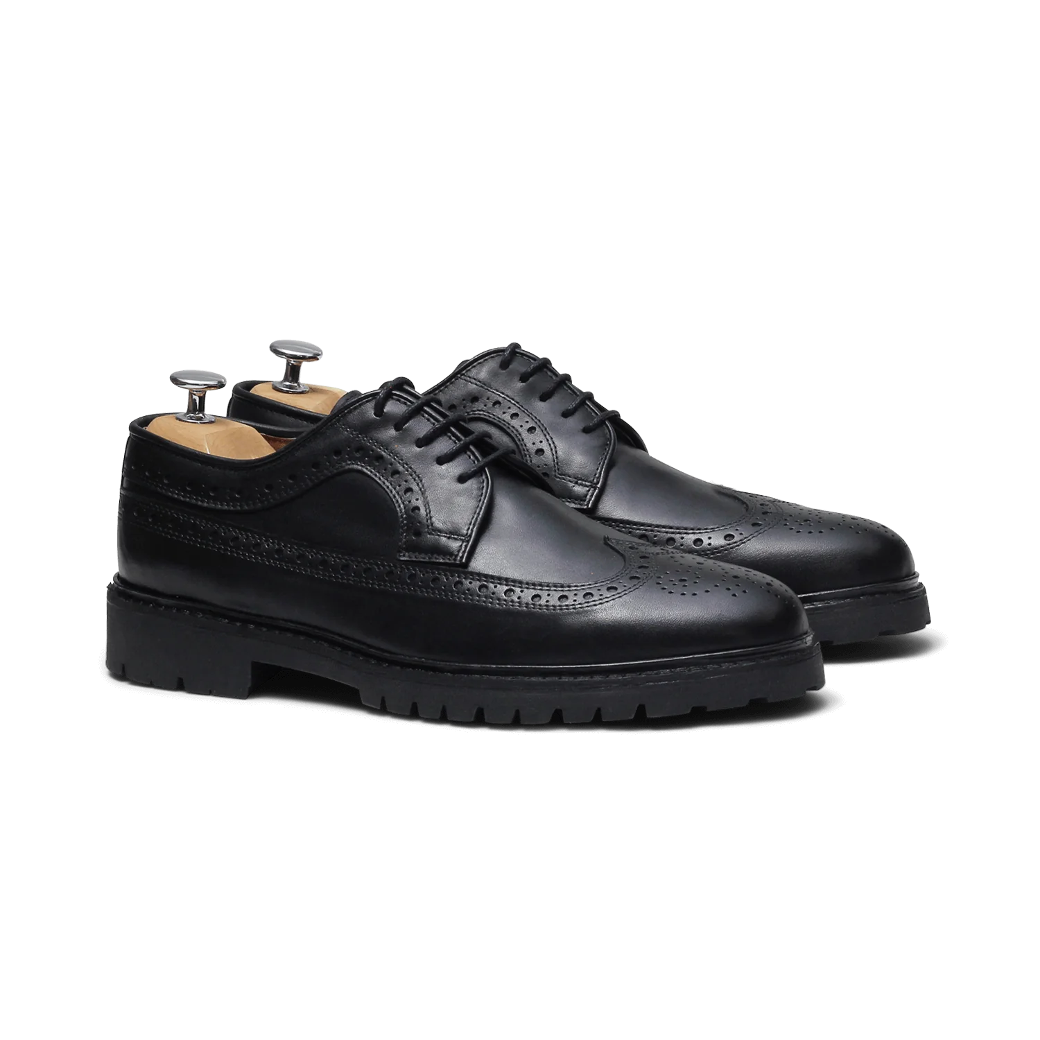Robin-Derby en cuir noir