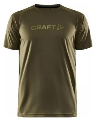 Maillot Manches Courtes Craft ADV Essence Logo Kaki