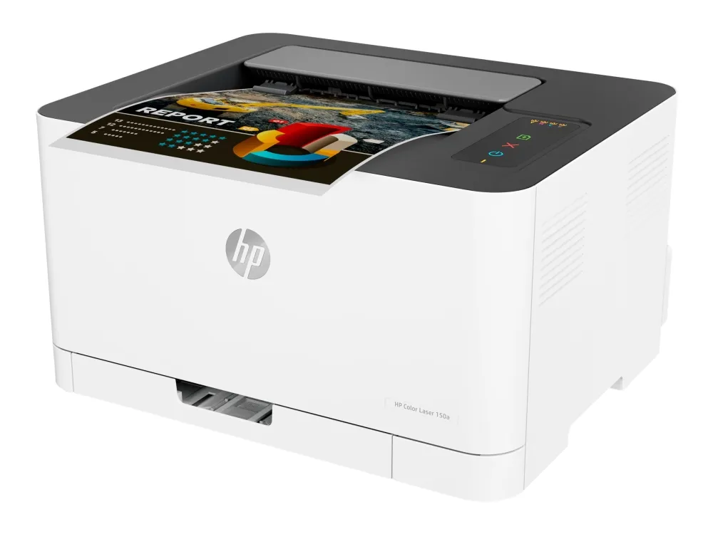 HP Color Laser 150a - Printer - farve - laser - A4/Legal - 600 x 600 dpi - op til 18 spm (mono) / op til 4 spm (farve) - kapacitet: 150 ark - USB 2.0