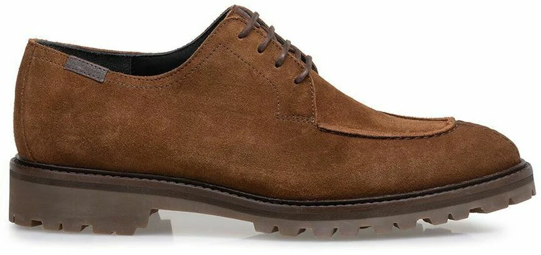 FLORIS VAN BOMMEL bruine floris van bommel veterschoenen sfm-30281
