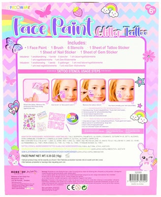 Robetoy Face Paint Tatoveringssett