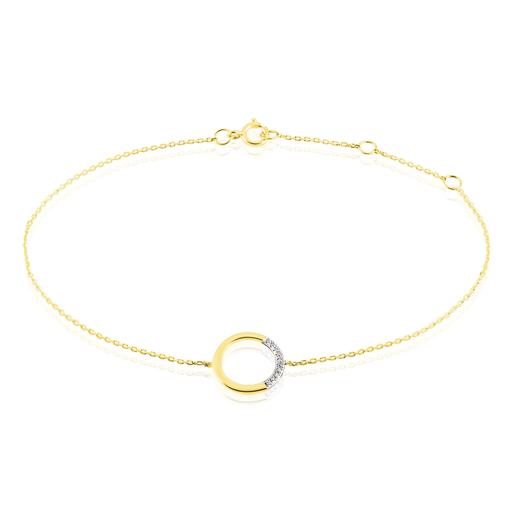 Bracelet Or Jaune Vahina Diamants