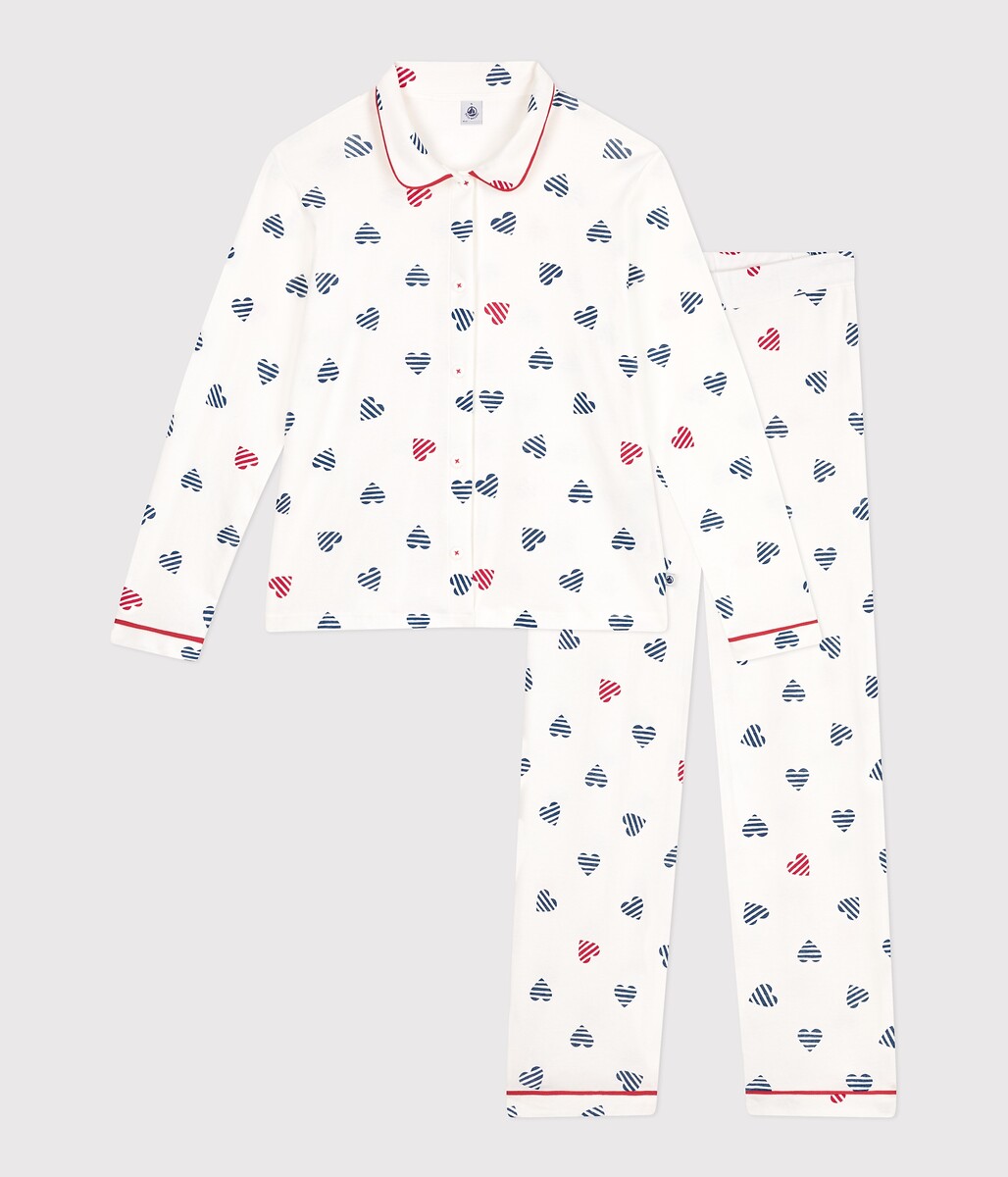 PETIT BATEAU<br>Pijama de algodão estilo avô