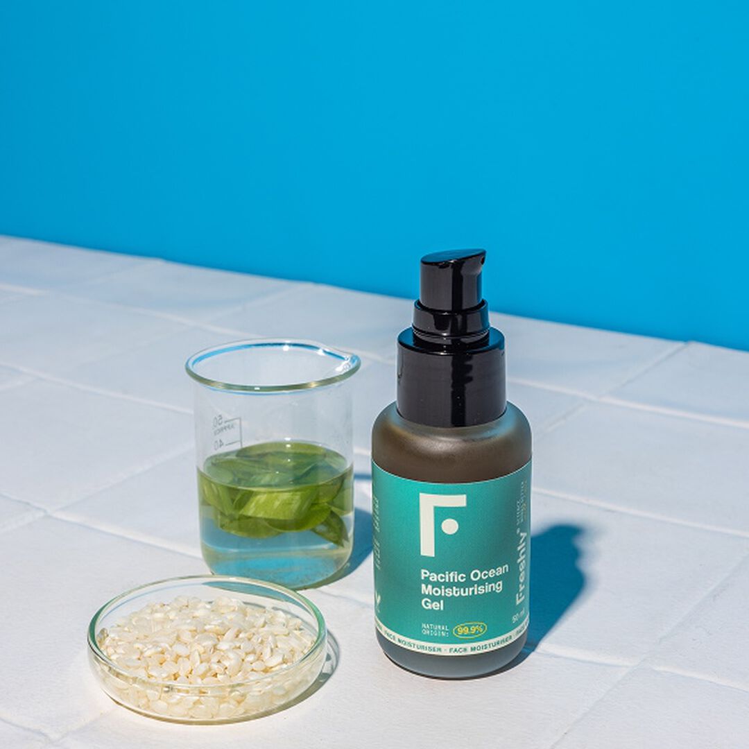 FRESHLY  Gel Hidratante Natural para Peles Oleosas - Pacific Ocean Moisturising Gel - 50ml