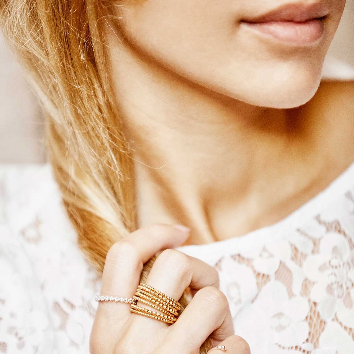 Bague Semainier Mix de Perles
