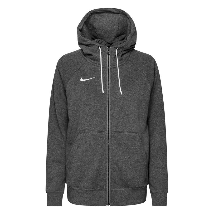 Nike Sweat à Capuche Fleece FZ Park 20 - Gris/Blanc Femme
