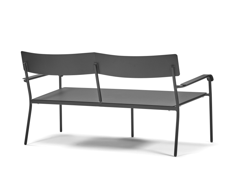 Serax August by Vincent van Duysen 2-zits tuinbank black