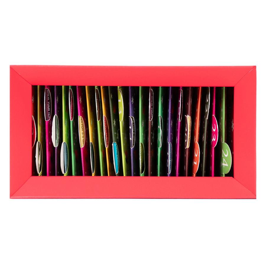 English Tea Shop Advent Calendar Sachet Red 2024