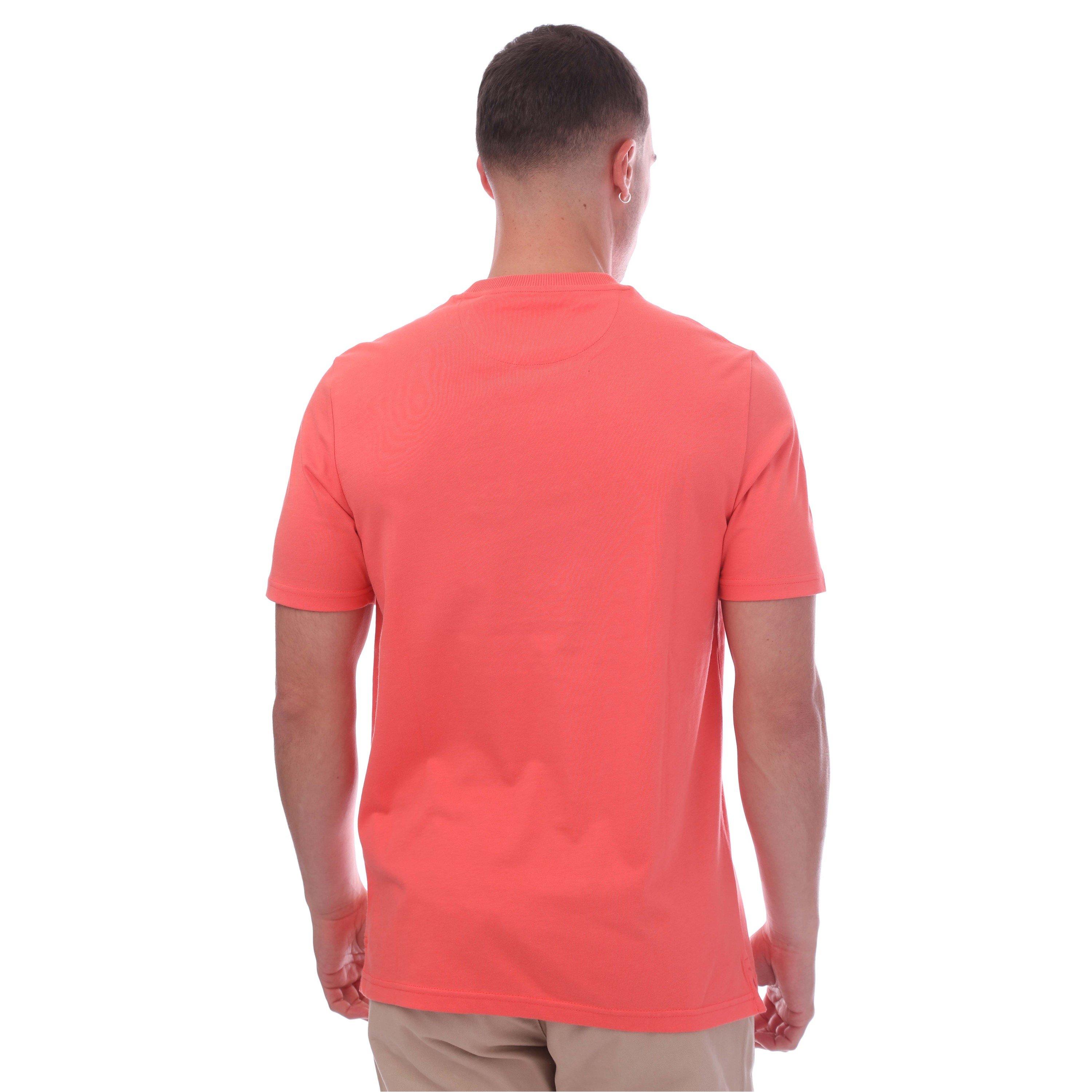 Lyle and Scott Scr Emb TShir Sn99