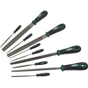 BRÜDER MANNESMANN Kit de limes d'atelier, 10 pièces, blister