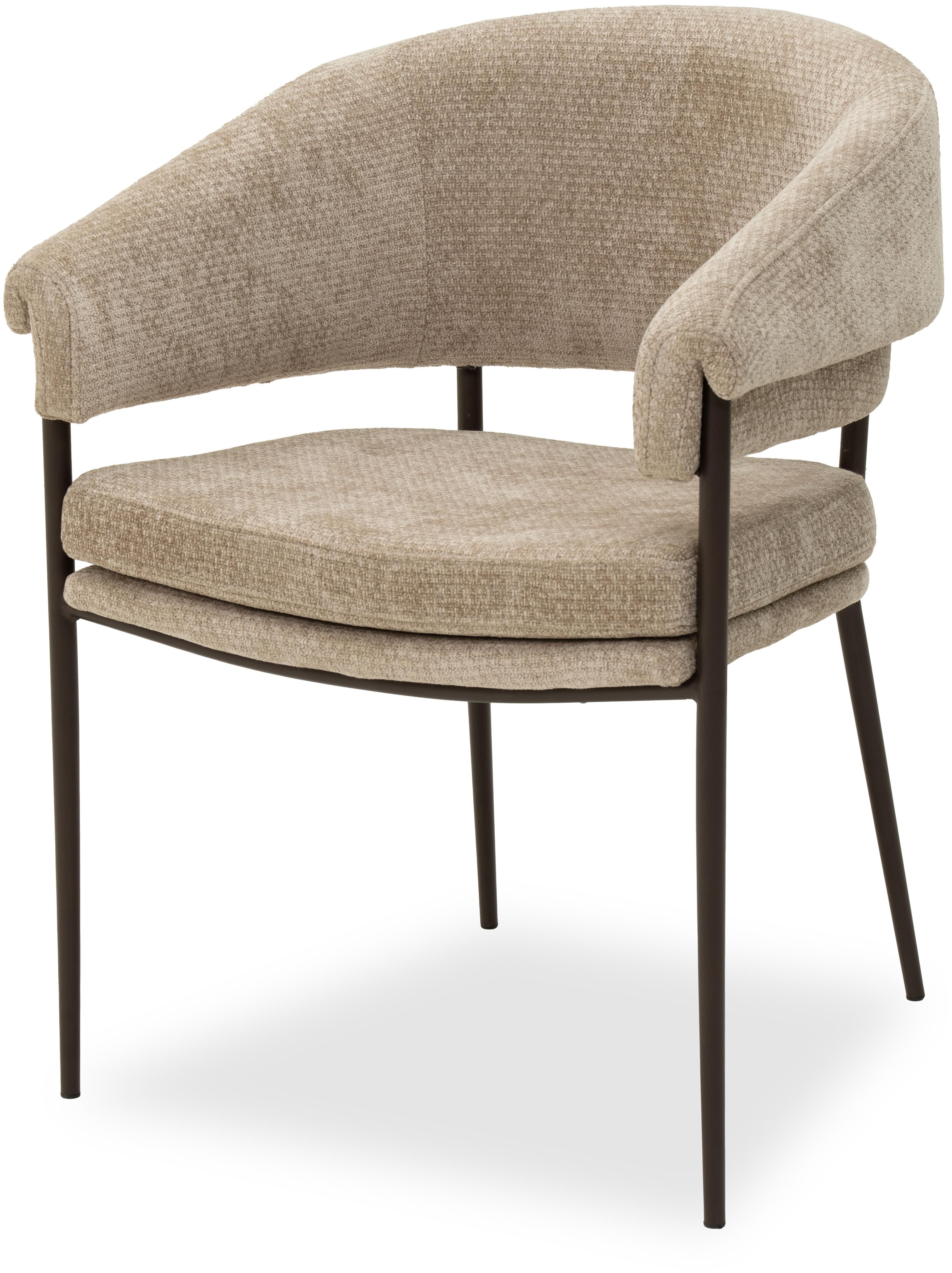 Eetkamerstoel Elite Clay Janine B59 x D54 x H83 cm