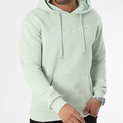 Sweat Capuche 1920010 Vert Clair