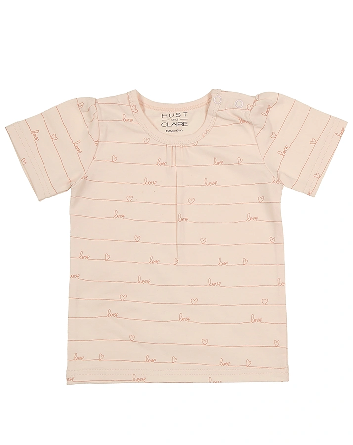 T-Shirt ALINA 3er-Pack in weiß/gelb/rosa