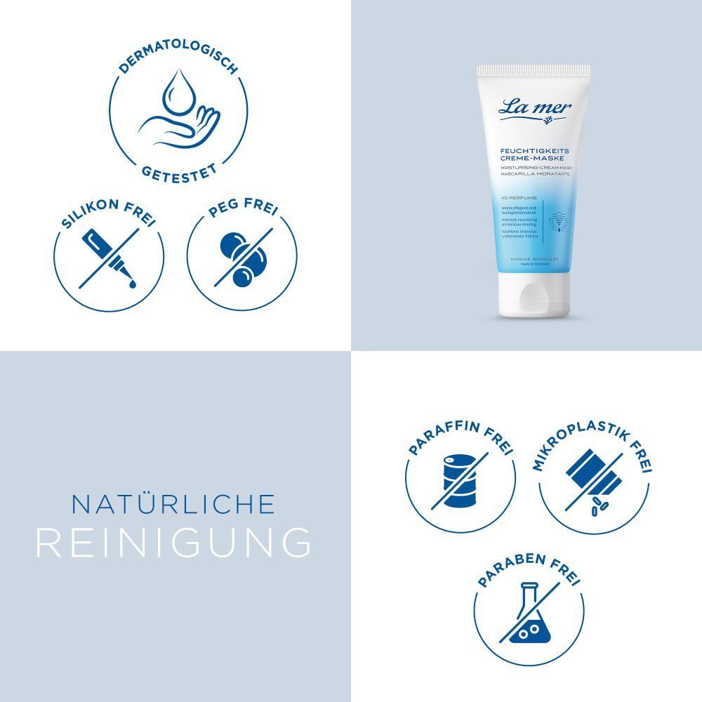 La mer FEUCHTIGKEITSCREME-MASKE