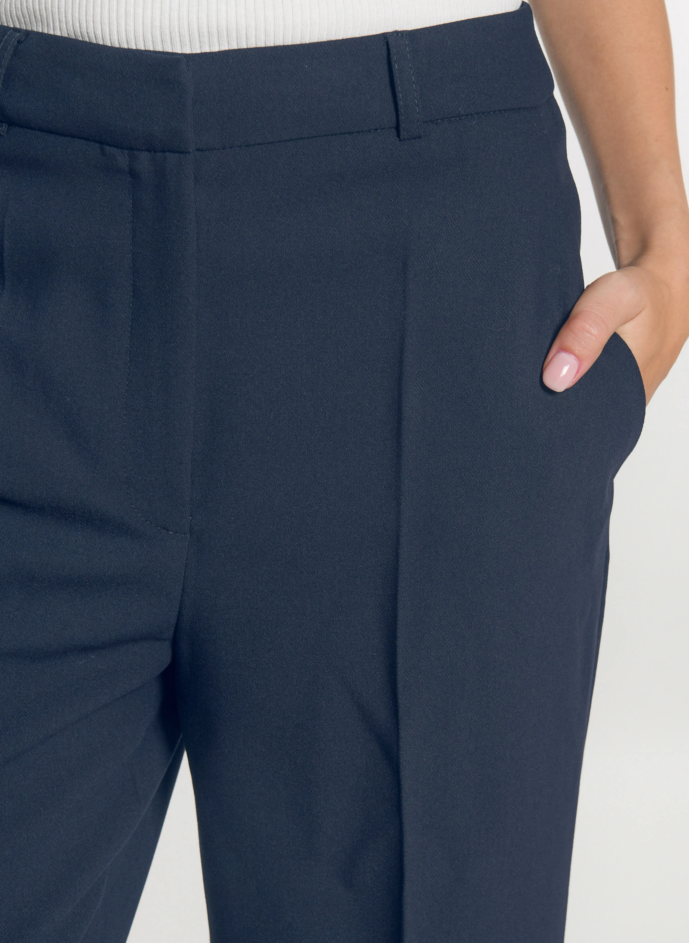 BRITNEY - Pantalon droit | Bleu