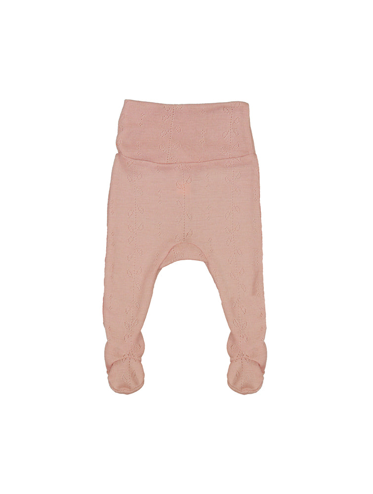 Pixa, Uld Pointelle Bukser - Burnt Rose