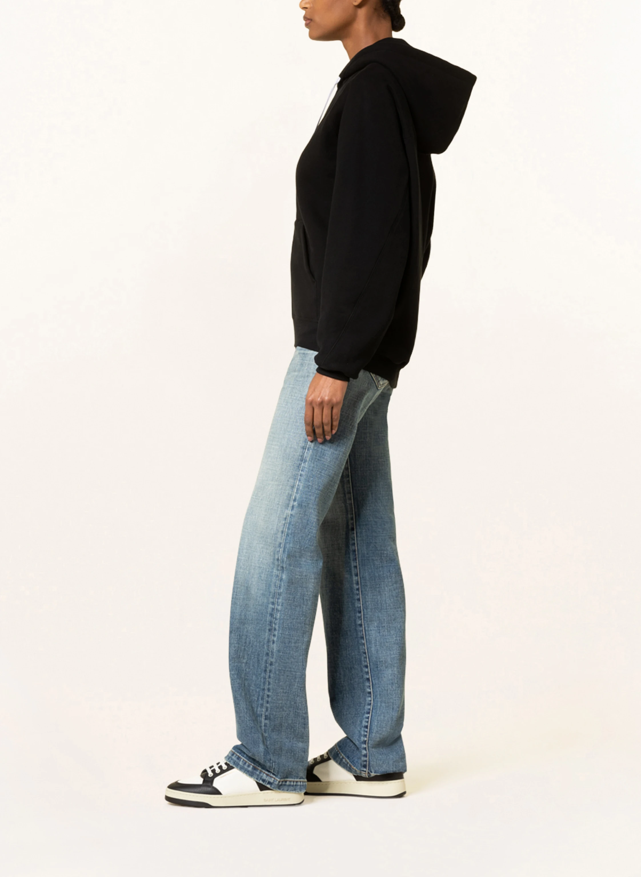 SAINT LAURENT Oversized-Sweatjacke
