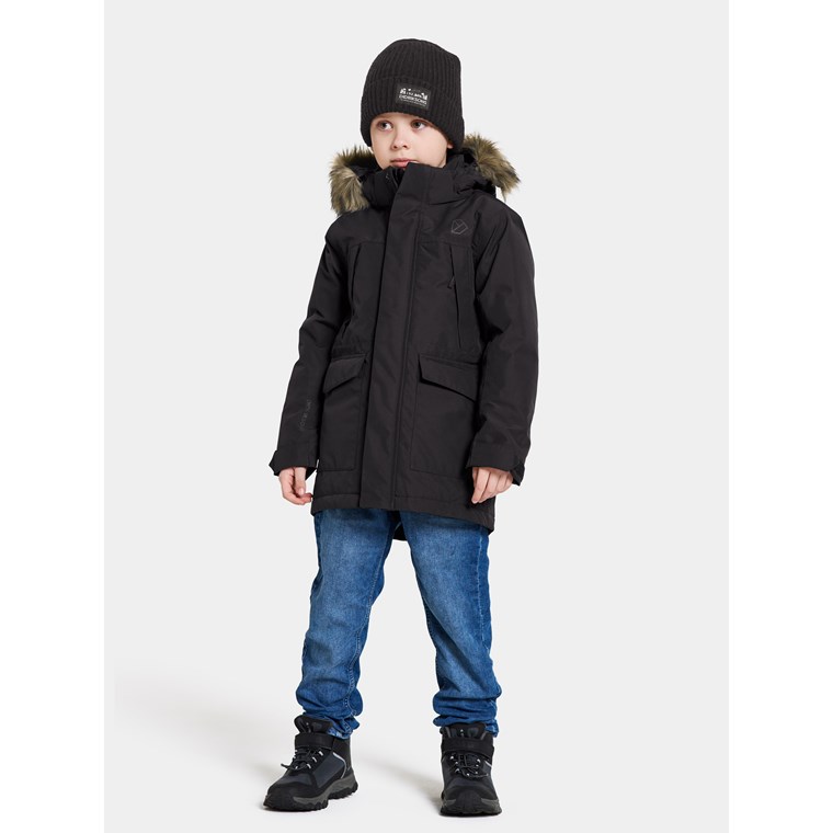 Didriksons Oxid Kids Parka Black