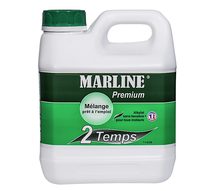 Bidon carburant Premium moteur 2 temps 2L