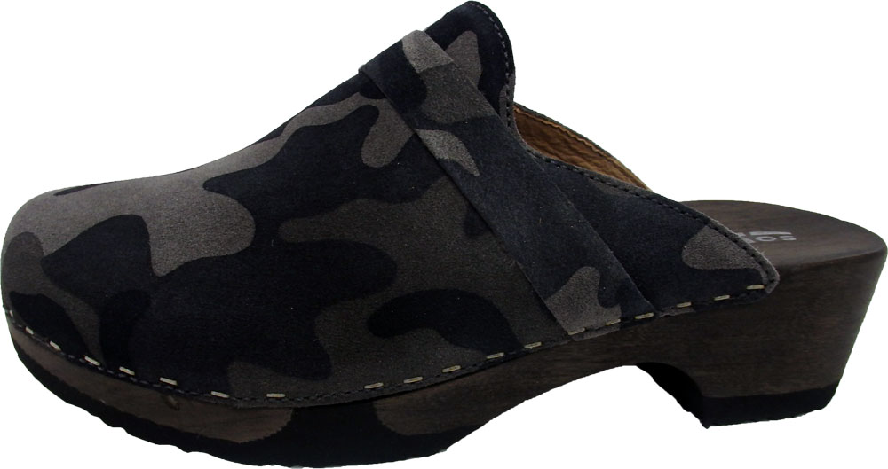Softclox Clog TAMINA camouflage granit