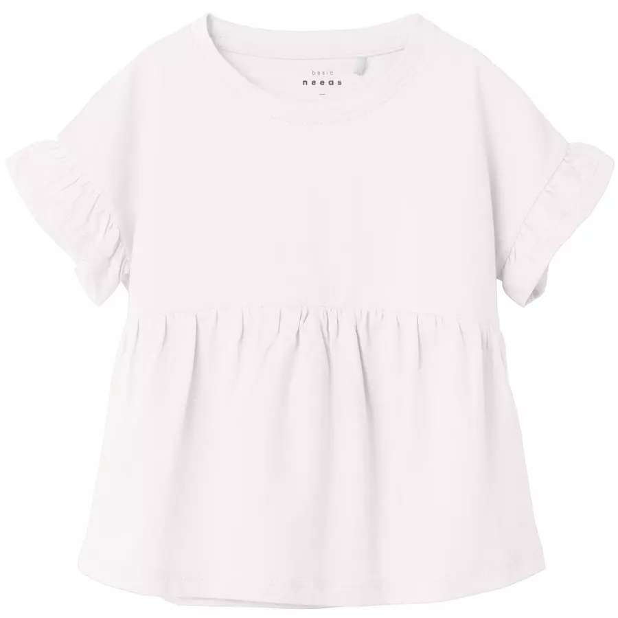 name it T-Shirt Nmfvavina White Alyssum