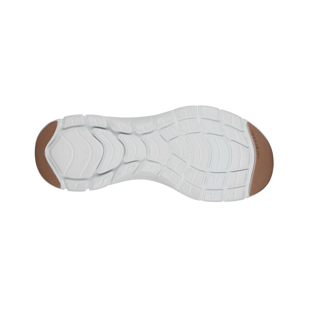 Skechers FLEX APPEAL 4.0 BRILLIANT VIEW - Chaussures fitness Femme white rose gold
