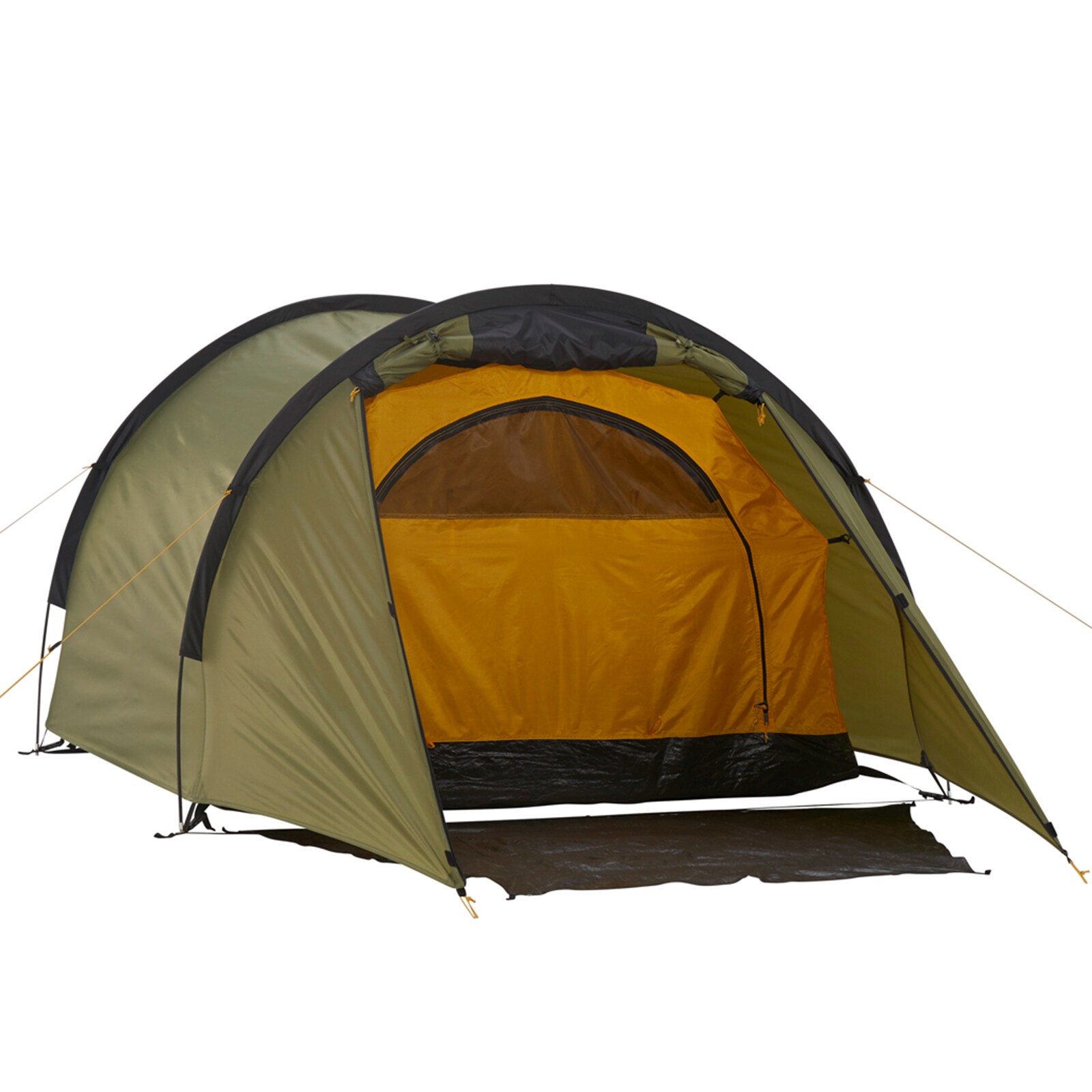GRAND CANYON Tunelzelt Robson 2 Personen Zelt Familien Camping Leicht Vorraum Farbe: Blue Grass