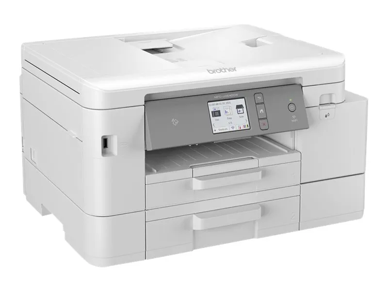 Brother MFC-J4540DW - Multifunktionsprinter - farve - blækprinter - A4 (210 x 297 mm) (original) - A4/Legal (medie) - op til 13 spm (kopiering) - op til 20 spm (udskriver) - 150 ark - 14.4 Kbps - USB 2.0, LAN, Wi-Fi(n), NFC