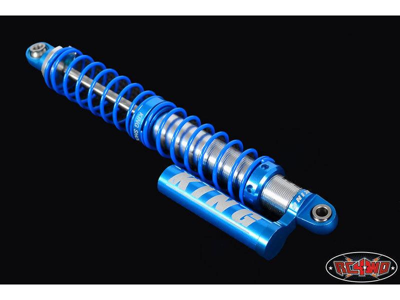 RC4WD Stossdämpfer King Off-Road Piggyback  100 mm Zwei Stück, 100 mm, blau