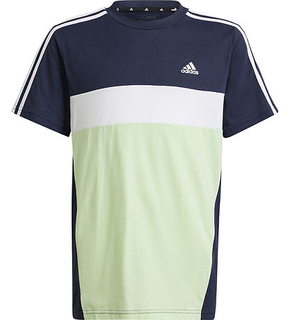 adidas Performance T-Shirt - JS 3S Tib T - Navy/Grün
