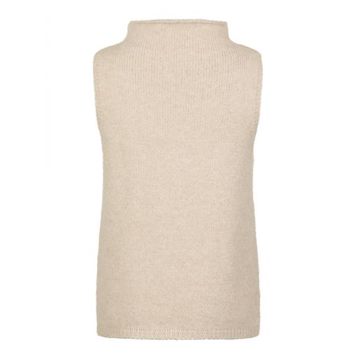 Neo Noir Odelia Knit Vest, Sand, 36