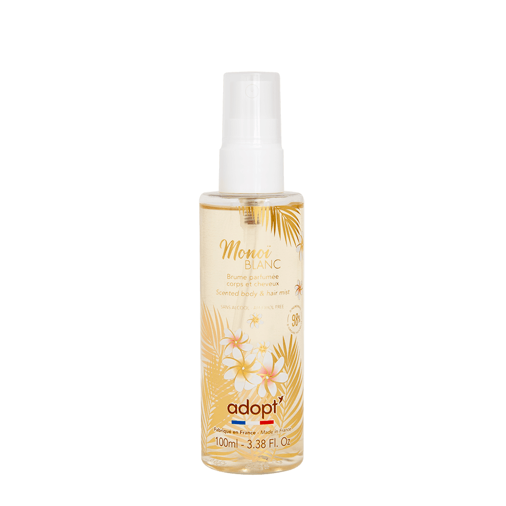 Monoï blanc Brume parfumée corps et cheveux 100 ml