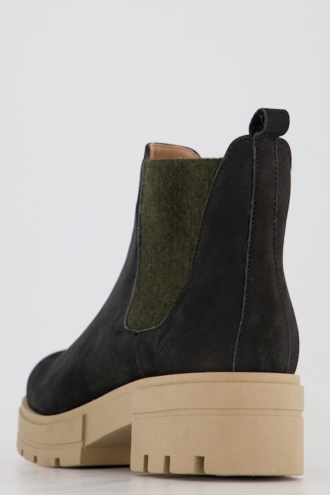 Chelsea-Boots, Elastikeinsatz, Nappaleder, Komfortweite