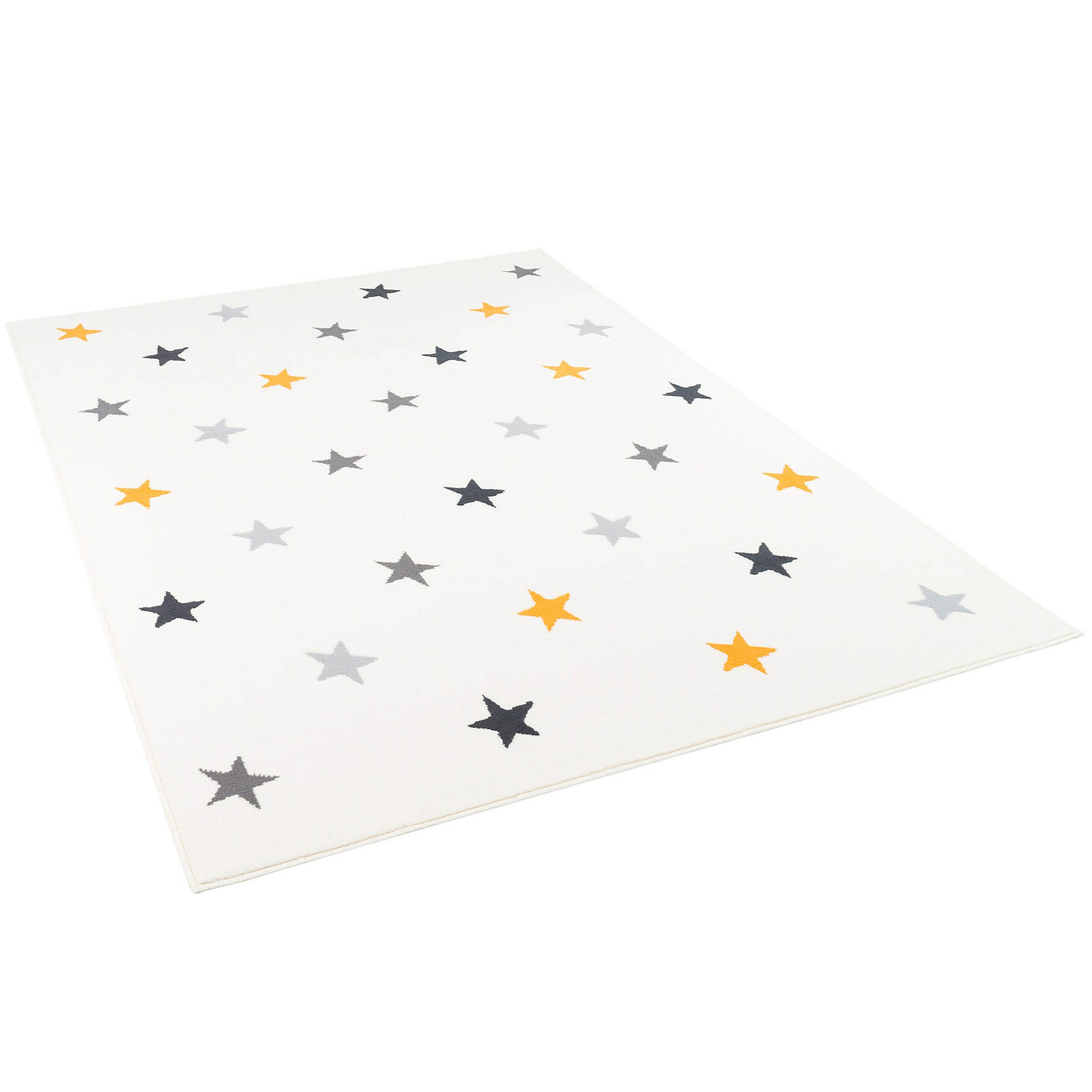 Pergamon Kinder und Jugend Teppich Trendline Sterne Mix Creme - 80x150 cm