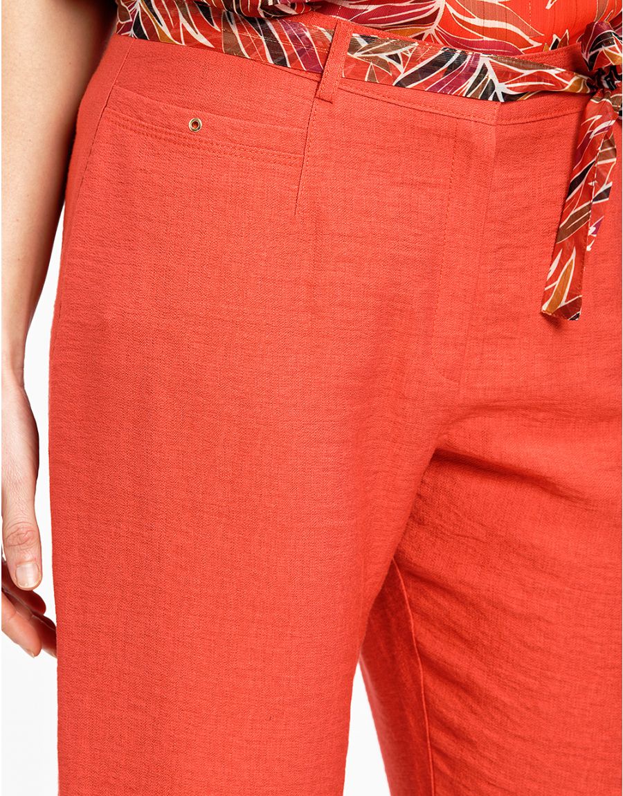 Pantacourt chic orange