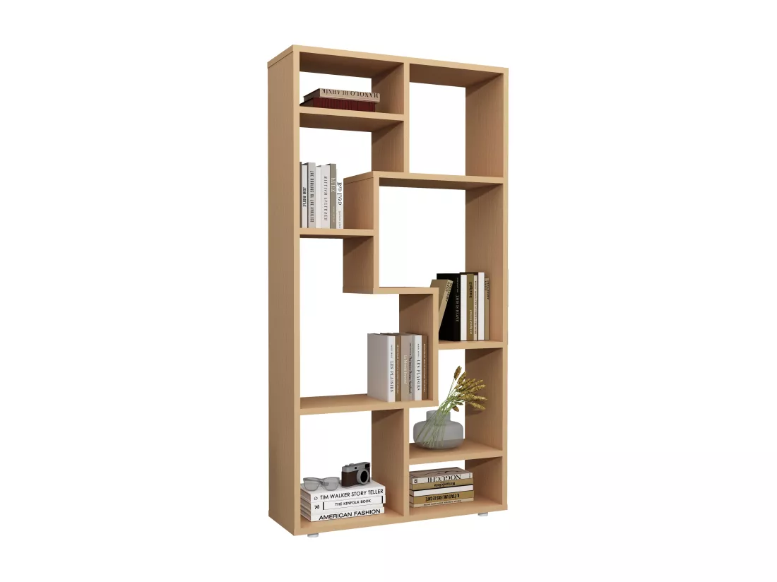 Étagère Séparation de pièce Bibliothèque Lanisa M
