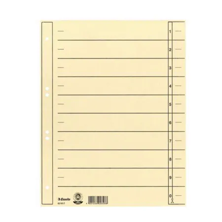 Esselte Trennblatt A4, chamois