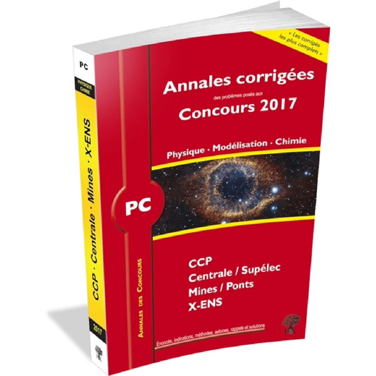 Physique, modélisation, chimie PC : annales corrigées des problèmes posés aux concours 2017 : CCP, Centrale-Supélec, Mines-Ponts, X-ENS · Occasion