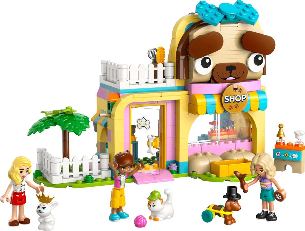 Winkel met dierenaccessoires speelset 42650
