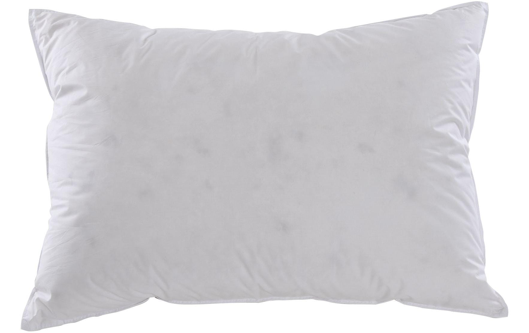 Klassisches Kopfkissen mit 3 Kammern Organic 65 x 65 cm<br>Daunen-Schlafkissen