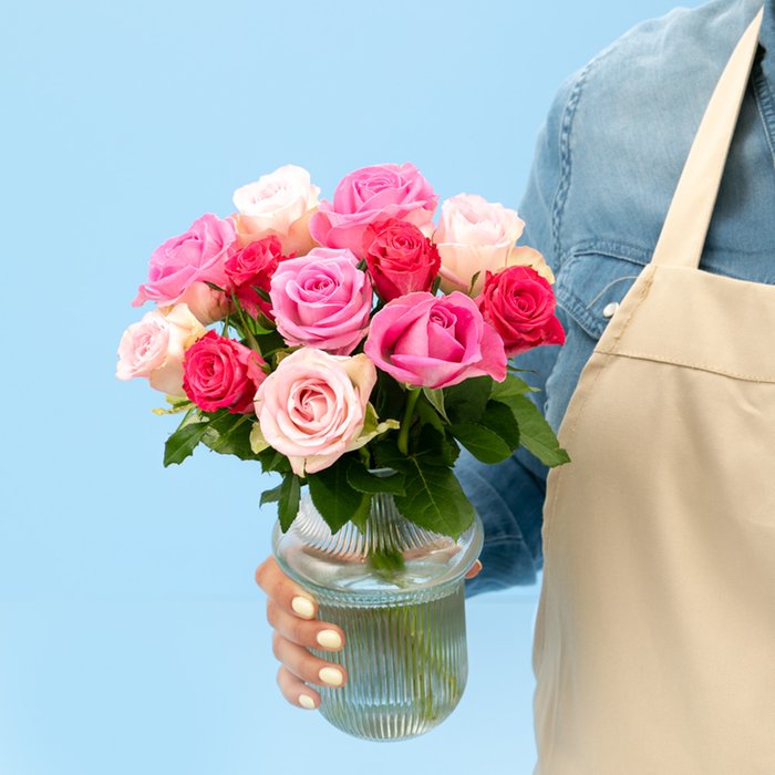 Brievenbusbloemen | Rozen | Pretty Pink